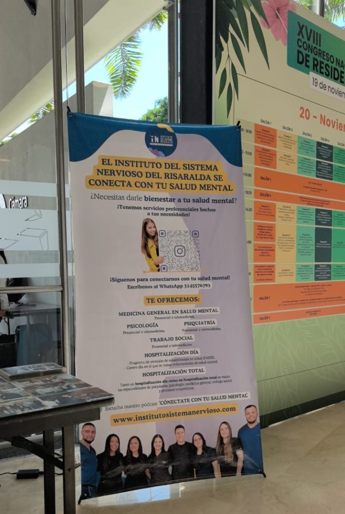 Instituto del Sistema Nervioso del Risaralda en el Congreso Nacional de Pisquiatría